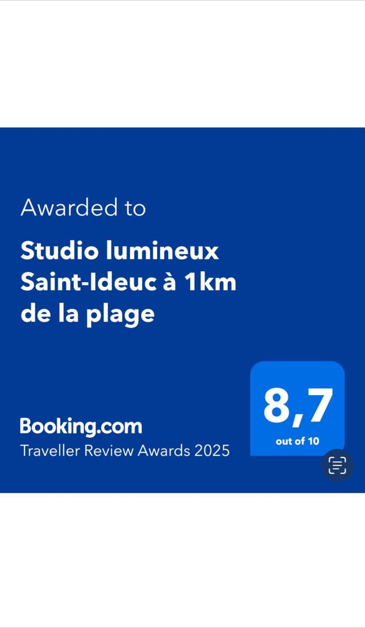 Apartmán Lumineux Saint-ideuc A 1km De La